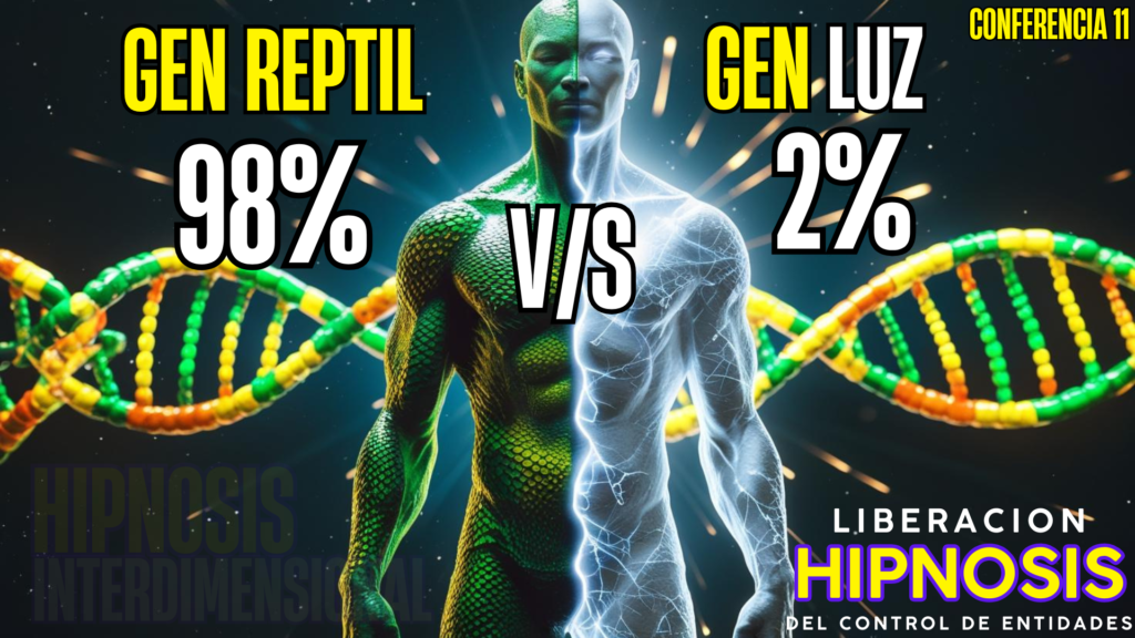 Genética Reptiliana vs Genética Luz